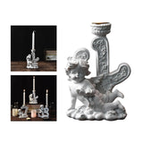 Maxbell Nordic Angel Candle Holder Decoration Figurine Collection for Wedding Party No.4