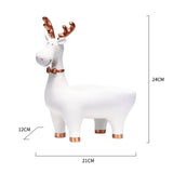 Maxbell Creative Deer Figurine Statue Sculpture Keys Phone Crafts Storage Organizer Stand 21cmx12cmx24cm