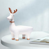Maxbell Creative Deer Figurine Statue Sculpture Keys Phone Crafts Storage Organizer Stand 21cmx12cmx24cm