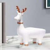 Maxbell Creative Deer Figurine Statue Sculpture Keys Phone Crafts Storage Organizer Stand 21cmx12cmx24cm