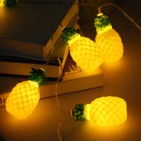 Maxbell Pineapple String Lights Birthday Outdoor Garden Porch LED Fairy Lights Decor 2 Meter 10pc Lights