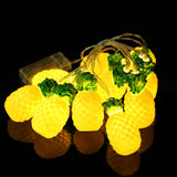 Maxbell Pineapple String Lights Birthday Outdoor Garden Porch LED Fairy Lights Decor 2 Meter 10pc Lights