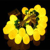 Maxbell Pineapple String Lights Birthday Outdoor Garden Porch LED Fairy Lights Decor 3 Meter 20pc Lights