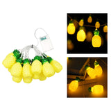Maxbell Pineapple String Lights Birthday Outdoor Garden Porch LED Fairy Lights Decor 3 Meter 20pc Lights
