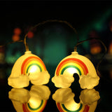 Maxbell LED Rainbow String Lights Fairy Lights Lamp Funny for Holiday Party Decor