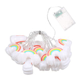 Maxbell LED Rainbow String Lights Fairy Lights Lamp Funny for Holiday Party Decor