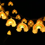 Maxbell LED Rainbow String Lights Fairy Lights Lamp Funny for Holiday Party Decor