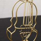Maxbell Abstract Musical Instrument Ornament Luxury for Tabletop Christmas Musician Violin