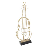 Maxbell Abstract Musical Instrument Ornament Luxury for Tabletop Christmas Musician Violin