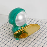 Maxbell Astronaut Statue with Tray Key Holder for porch Container Trinkets Green Silver