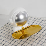 Maxbell Astronaut Statue with Tray Key Holder for porch Container Trinkets Green Silver