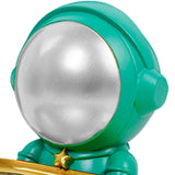 Maxbell Astronaut Statue with Tray Key Holder for porch Container Trinkets Green Silver