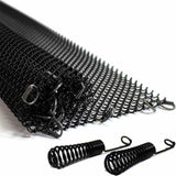 Maxbell Multifunction Fireplace Mesh Screen Curtain Wear Resistant for Hotel Indoor 61cmx55.9cm