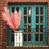Maxbell 6Pcs Boho Dried Pampas Grass Party Phragmites Reed Flower for Vase Bouquet Length 120cm
