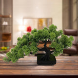 Maxbell Artificial Bonsai Tree Simulation Bonsai Potted for Windowsill Bedroom Table