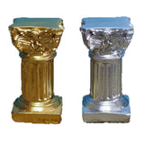 Maxbell Classical Architecture Resin Roman Pillar Plinth Base for Home Garden Scene