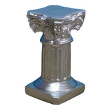 Maxbell Classical Architecture Resin Roman Pillar Plinth Base for Home Garden Scene