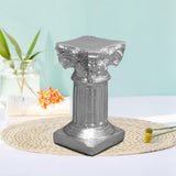 Maxbell Classical Architecture Resin Roman Pillar Plinth Base for Home Garden Scene