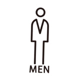 Maxbell Bathroom Sign Office Court Acrylic Door Accessories Restroom Toilet Symbol Men