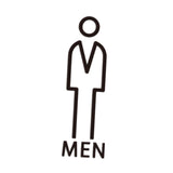 Maxbell Bathroom Sign Office Court Acrylic Door Accessories Restroom Toilet Symbol Men