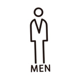 Maxbell Bathroom Sign Office Court Acrylic Door Accessories Restroom Toilet Symbol Men