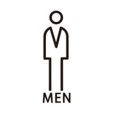 Maxbell Bathroom Sign Office Court Acrylic Door Accessories Restroom Toilet Symbol Men