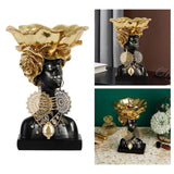 Maxbell Woman Bust Art Figurine Dish Bookshelf Statue Desk Drawers Display Organizer