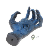 Maxbell Witch's Demon Hand Wall Hanging Statue Sculpture for Living Room Blue