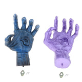 Maxbell Witch's Demon Hand Wall Hanging Statue Sculpture for Living Room Blue