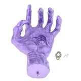 Maxbell Witch's Demon Hand Wall Hanging Statue Sculpture for Living Room Purple