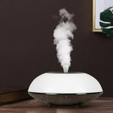 Maxbell Ultrasonic Humidifier Wood Grain Cool Mist Maker for Bedside Nursery Car White Dark Wood