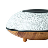 Maxbell Ultrasonic Humidifier Wood Grain Cool Mist Maker for Bedside Nursery Car Crack Light Wood