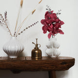 Maxbell Artificial Orchid Flowers 3 Pcs Fake Orchid Stems Decor Faux Flower for Home Red