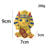 Maxbell Cute Lucky Cat Statue Neko Craft Collectible for Store Office Decoration styleA