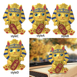 Maxbell Cute Lucky Cat Statue Neko Craft Collectible for Store Office Decoration styleA