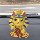 Maxbell Cute Lucky Cat Statue Neko Craft Collectible for Store Office Decoration styleA