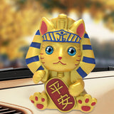 Maxbell Cute Lucky Cat Statue Neko Craft Collectible for Store Office Decoration styleA