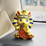 Maxbell Cute Lucky Cat Statue Neko Craft Collectible for Store Office Decoration styleA