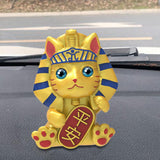 Maxbell Cute Lucky Cat Statue Neko Craft Collectible for Store Office Decoration styleB