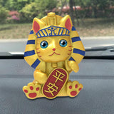 Maxbell Cute Lucky Cat Statue Neko Craft Collectible for Store Office Decoration styleB