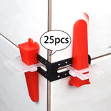 Maxbell 25 Pieces Male Angle Leveling Tool, Wall Ceramic Tile Construction Tool