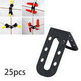 Maxbell 25 Pieces Male Angle Leveling Tool, Wall Ceramic Tile Construction Tool