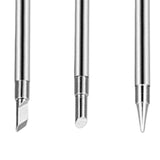 Maxbell 3Pcs Replacement Soldering Iron Tips E10 USB Soldering Head Repair Tools