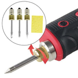 Maxbell 3Pcs Replacement Soldering Iron Tips E10 USB Soldering Head Repair Tools