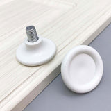 Maxbell 6x Metal Furniture Legs Leveling Feet Tile Screw On sofa Bedroom 8mm