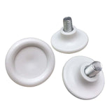 Maxbell 6x Metal Furniture Legs Leveling Feet Tile Screw On sofa Bedroom 8mm