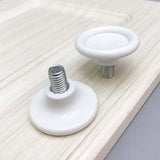 Maxbell 6x Metal Furniture Legs Leveling Feet Tile Screw On sofa Bedroom 10mm