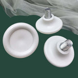 Maxbell 6x Metal Furniture Legs Leveling Feet Tile Screw On sofa Bedroom 10mm