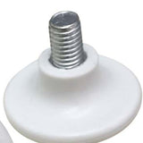 Maxbell 6x Metal Furniture Legs Leveling Feet Tile Screw On sofa Bedroom 10mm