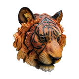 Maxbell Tiger Heads Wall Wall Decor Sculpture Decoration Living Room Resin Statues